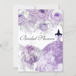 Lila Lavender Ro Dress Möhippa Inbjudningar