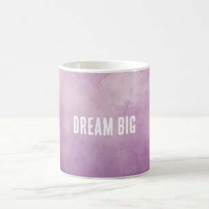 Lila Lavender Struktur Kaffemugg