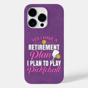 Lila Leather Funny Pickleball