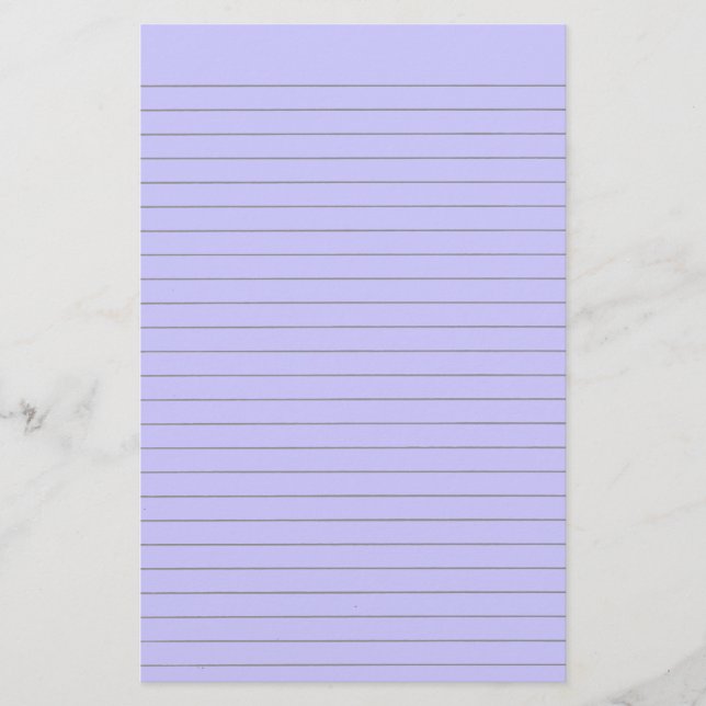 Lila Led Stationery Brevpapper (Framsida)