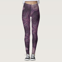 Lila Leggings Yoga Byxor