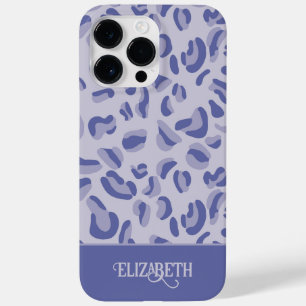 Lila Leopard Mönster Lavender
