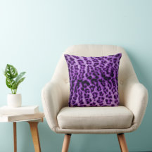 Lila Leopard Print