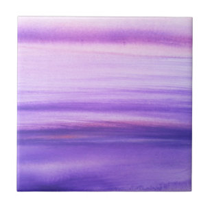 Lila Lilac Abstrakt Coola Mönster Modern Kakelplatta