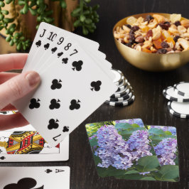 Lila Lilac Blooms Blommigt Casinokort
