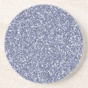 Lila Lilac Glitter Underlägg