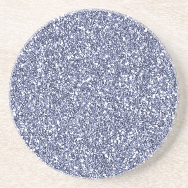 Lila Lilac Glitter Underlägg (Framsidan)