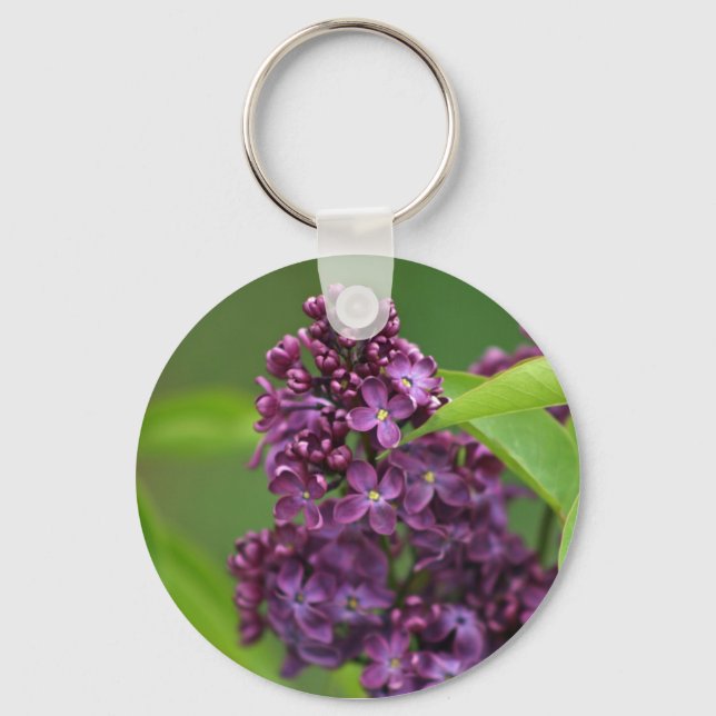 Lila Lilac Keychain Nyckelring (Framsida)