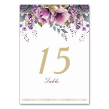 Lila Lilac Quinceañera Bord-kort