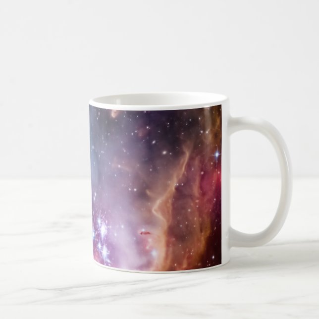 Lila Lilla magelliska molnet Kaffemugg (Höger)