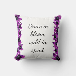 Lila Lily Dekorativ kudde