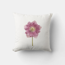 Lila Lily Flower Dekorativ kudde