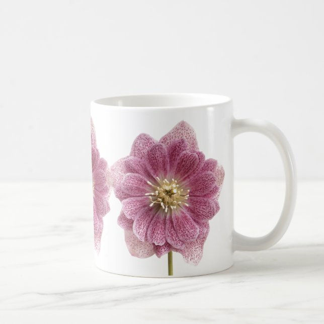 Lila Lily Flower Mugg (Höger)