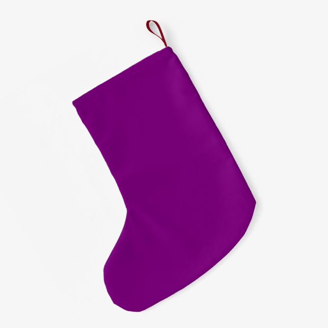 Lila Liten Julstrumpa (Baksidan (Hängande))