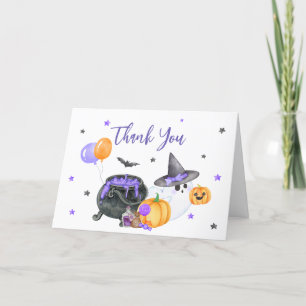 Lila Little Boo Ghost Baby Shower Tack Kort