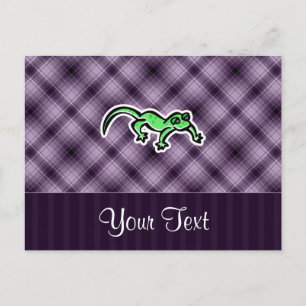 Lila Lizard Vykort