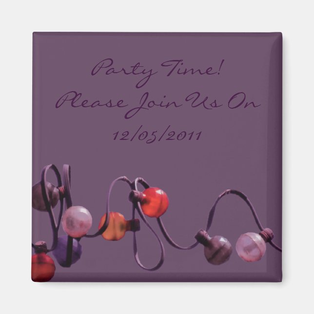 Lila Ljus Magnet (Framsidan)