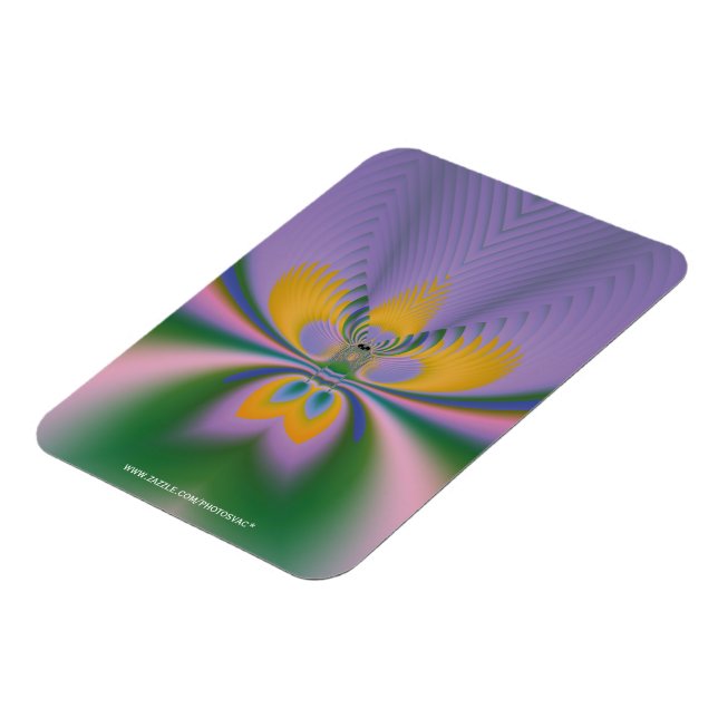 Lila Lotus Magnet (Vänstra Sidan)