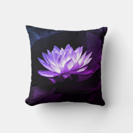 Lila Lotus Pillow Kudde