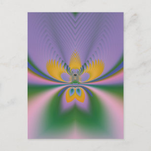 Lila Lotus Vykort