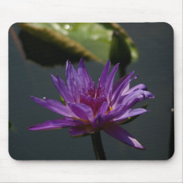 Lila Lotus Waterlily Mouse Pad Musmatta