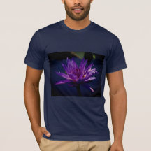 Lila Lotus Waterlily T Shirt