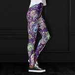 Lila Luxe under vatten | Mörk Pastel Guld Sea Life Leggings<br><div class="desc">Unik bärkraftig konst från uppsamlingen "Undervattensluxe": Elegant rik pastel under havsdesignen som har ett fantastiskt havs- och giggigt havs-mönster med ett pekfinger av faux metallic guld i glitter och sekviner. Detta femininina mogna blandade medietema lägger till perfekten färg och stil. Om du vill ha andra produkter eller färg går du...</div>