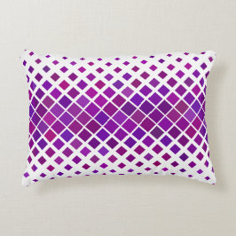 Lila Magenta Diamonds design Prydnadskudde