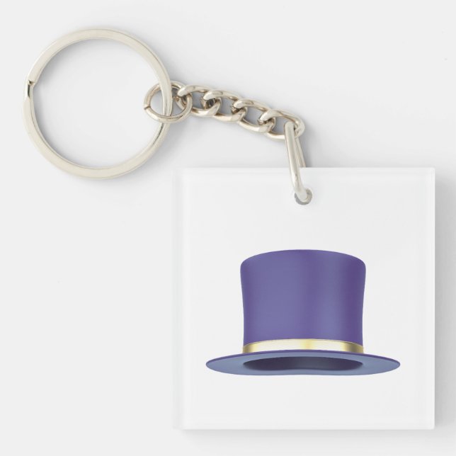 Lila magi top hat (Framsidan)