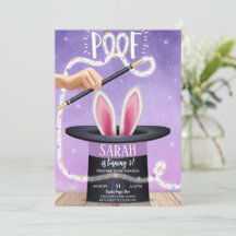 Lila Magic Show Birthday