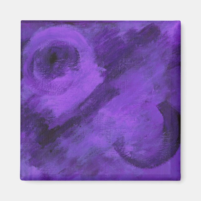 Lila Magnet (Framsidan)