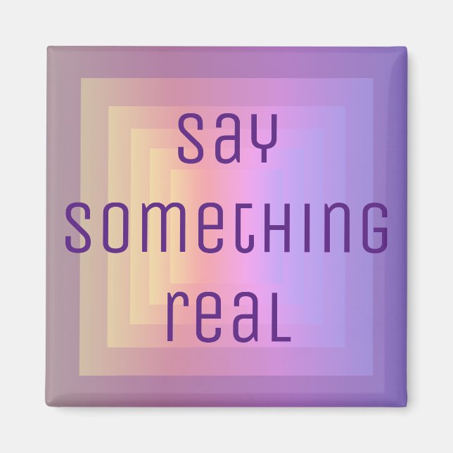 Lila Magnet (Framsidan)