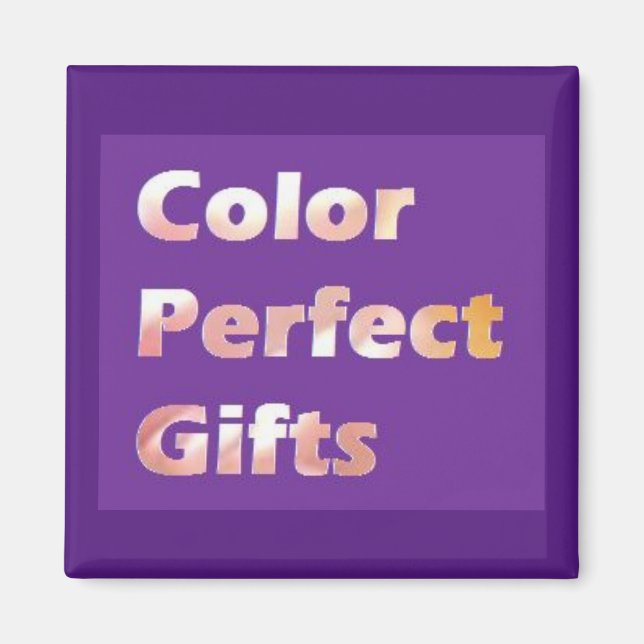 Lila Magnet (Framsidan)