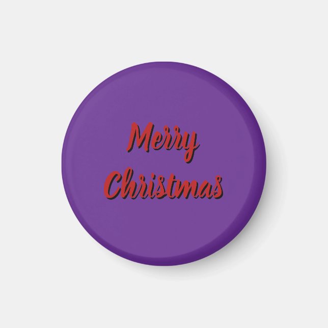 Lila Magnet - God Jul (Framsidan)
