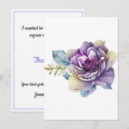 Lila Magnolia från skrivbordet - en personlig mall