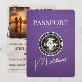 Lila Maldivernas pass Spara datum Datumet