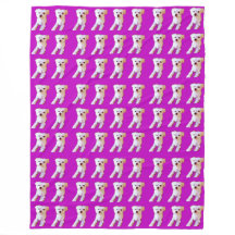 Lila Maltesisk Hund Cute White Cuddle 4Winston