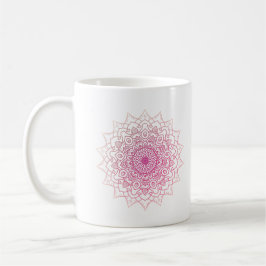 Lila Mandala Kaffemugg