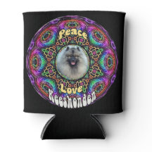 Lila Mandala kan koozie