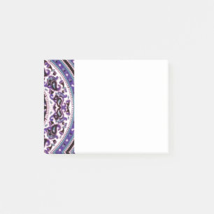 Lila Mandala Post-it Block