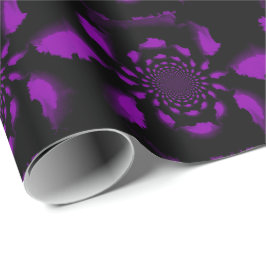 Lila Mandala Wrap Presentpapper