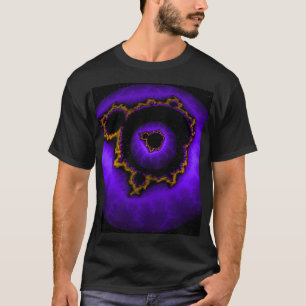 Lila Mandelbrot inom A Lila Mandelbrot T Shirt