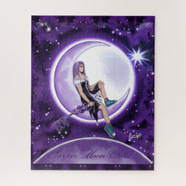 Lila Måne Child Puzzle Pussel