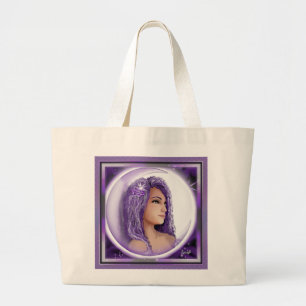 Lila Måne Child Tote Bag Jumbo Tygkasse