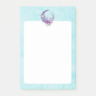 Lila Måne Post-it Block