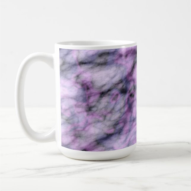 Lila Marble Kaffemugg (Vänster)