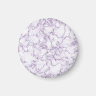 Lila Marble Mönster Magnet