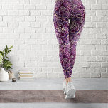 Lila Marcular Papper Vintage Leggings<br><div class="desc">En sömlös mönster av en fantastisk marmorerad papper som användes för bärbara datorer med klassisk sammansättning som var populära på 1800- och 1800-talet. Finns i flera färg-varianter. Sök även efter fullt med klassiska anteckningsboksetiketter. Piotr Kowalczyk © First Publicated: 24.07.2022.</div>