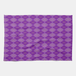 LILA MARDI GRAS DIAMOND MÖNSTER KÖKSHANDDUK