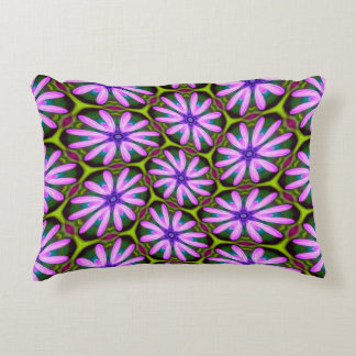 Lila Marguerite Mönster Prydnadskudde